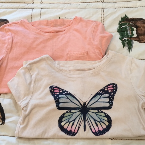 GAP Other - 2 Gap Long Sleeve T Shirts Girls Small.6 7